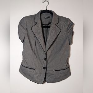 Tokito City Gray Button Top short sleeve jacket